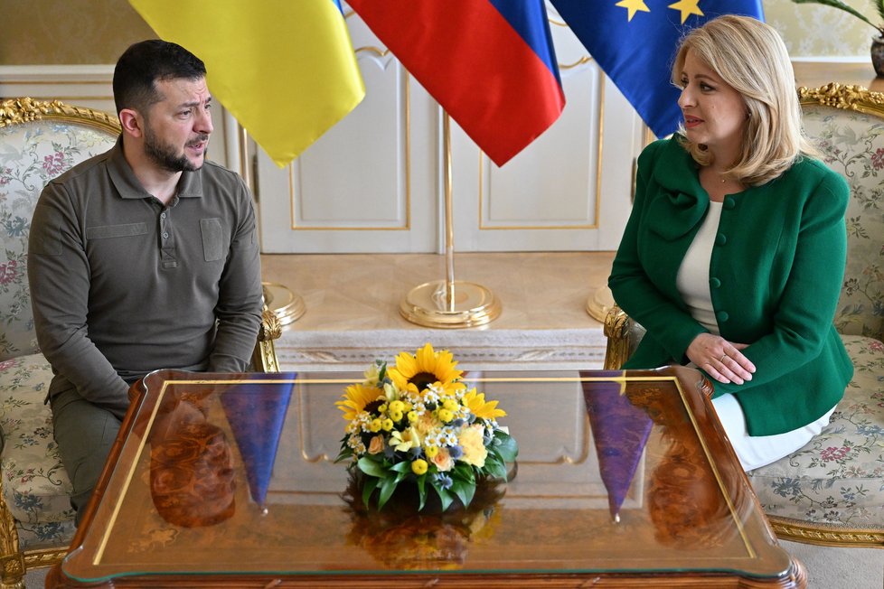 Návštěva ukrajinského prezidenta Volodymyra Zelenského na Slovensku, (7.07.2023).