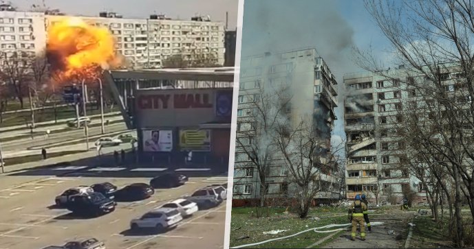 Válka na Ukrajině: Útok v Záporoží (22. 03. 2023)