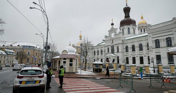 Zátah kvůli „matičce Rusi“: Ukrajinští agenti prohledali kyjevský klášter