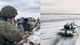Rusko přesunulo do Běloruska - a k ukrajinské hranici - 30 tisíc vojáků, (3.02.2022).