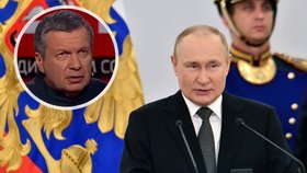 Putinův muž Solovjov vyzval prezidenta, aby urychlil invazi na Ukrajinu