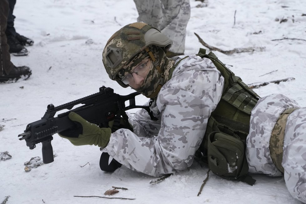 Ukrajina se připravuje na možný vpád ruské armády, (23.01.2022).