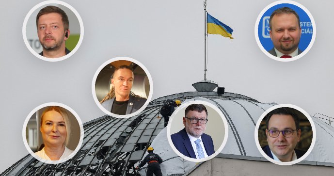 Ministři cestující s Fialou do Kyjeva