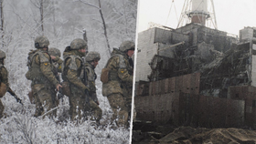 Ukrajina poslala své vojsko do radioaktivního Černobylu: Bojí se ruské invaze.