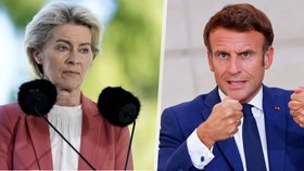 Zastropujeme ceny plynu, pomůžeme, slibuje šéfka EK. Macron doporučuje topit na 19 stupňů.