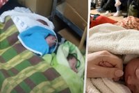 Zázrak uprostřed války: Mia se narodila během útoku na Kyjev ve stanici metra