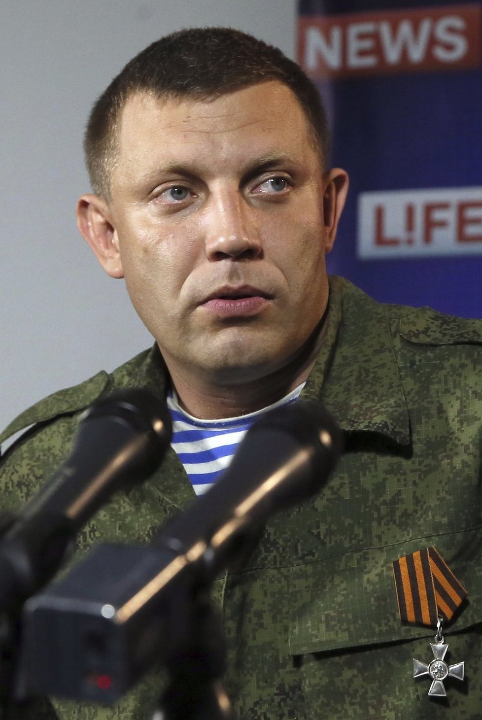 Zakharchenko, nově zvolený vůdce separatistů. 