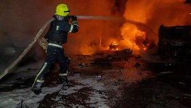 Rusko podniklo rozsáhlý dronový útok na Charkov (19.11.2025).