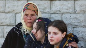 Evakuace lidí z okupovaného Charkova. (2. 5. 2022)