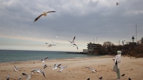 Pobřeží Černého moře v době invaze Ruska na Ukrajinu (březen 2022)