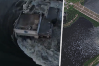 Zničení Kachovské přehrady: Probíhá evakuace v Chersonské oblasti! Zelenskyj svolal mimořádné jednání