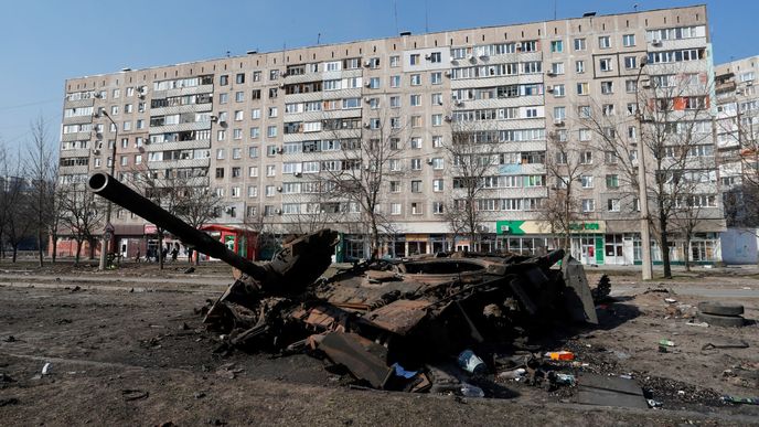 Mariupol, nejvíc zničené město Ukrajiny - ilustrační snímek