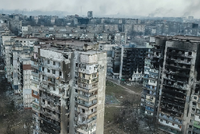 Rusové unesli humanitární konvoj 11 autobusů: Drží rukojmí! Zelenskyj promluvil o pekle v Mariupolu