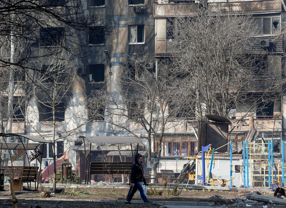 Mariupol, nejvíc zničené město Ukrajiny.