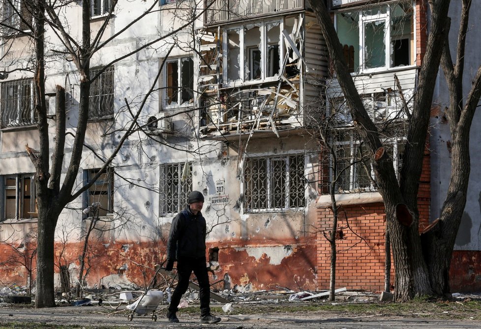 Mariupol, nejvíc zničené město Ukrajiny.