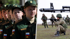 Ruští chlapci - výcvik a mobilizace. (ilustrační fotografie)