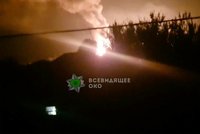 ONLINE: Kyjevem otřásly výbuchy. A na Krymu hoří muniční sklad, Rusové evakuují 2000 lidí