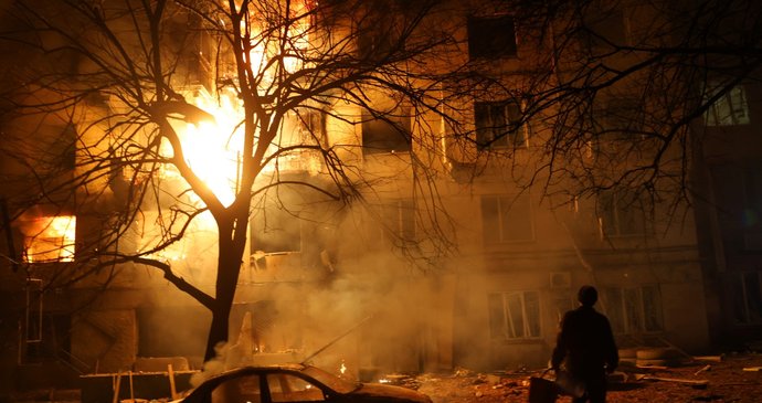 Ruský útok na ukrajinské Záporoží (26.11.2025)