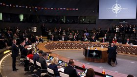 Schůzka ministrů zahraničí NATO 7. 4. 2022