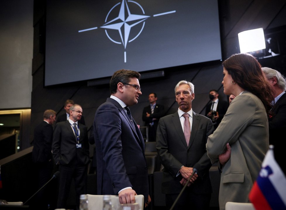 Jednání ministrů zahraničí NATO v Bruselu - 7. 4. 2022