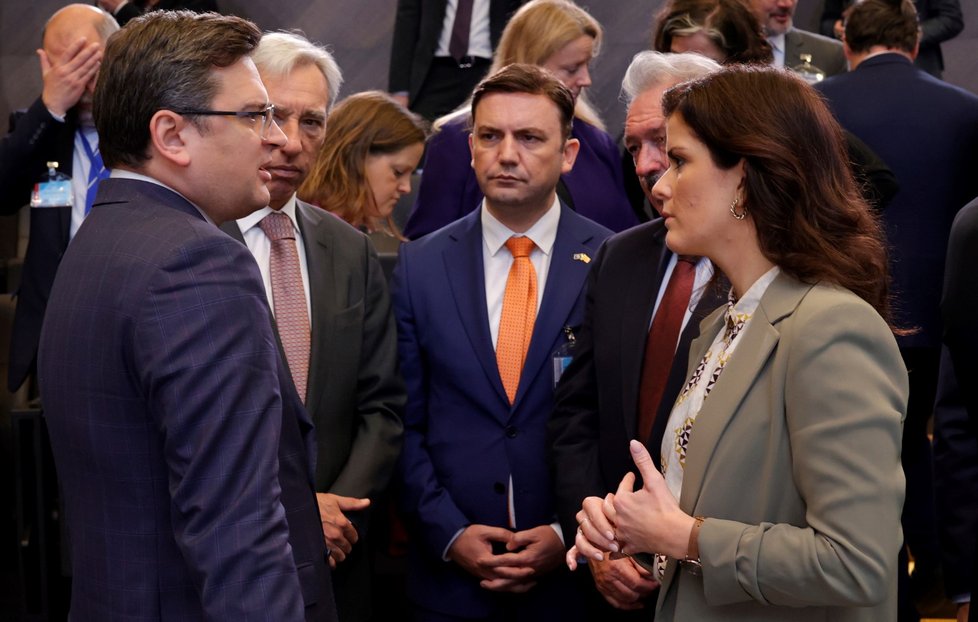 Jednání ministrů zahraničí NATO v Bruselu - 7. 4. 2022