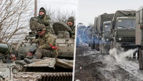 Ruské vojáky čeká v jejich 40tunových mrazácích těžká zkouška. Na Ukrajinu se žene velmi chladné počasí.