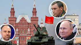 Bezpečnostní expert Jan Ludvík (vlevo) o Putinovi a Gerasimovovi (vpravo).