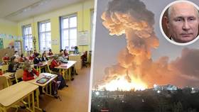 Válka na Ukrajině se projevuje i v náladě na českých školách. (24. 2. 2022)