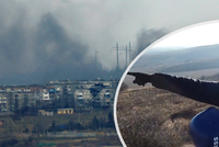 Zpravodaj ČT v nebezpečné situaci na Ukrajině: Ruské střely dopadly kousek od štábu!
