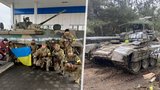 Ukrajinské válečné trofeje: Vojáci se smějí zastaralé technice. Ukradené tanky nemusí danit