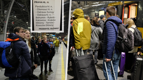 Mezi ukrajinskými uprchlíky: Takhle se loučí s Českem. Nočním vlakem z Prahy se vrací až do Kyjeva