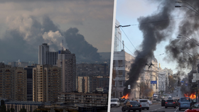 Útoky na Kyjev 10. 10. 2022
