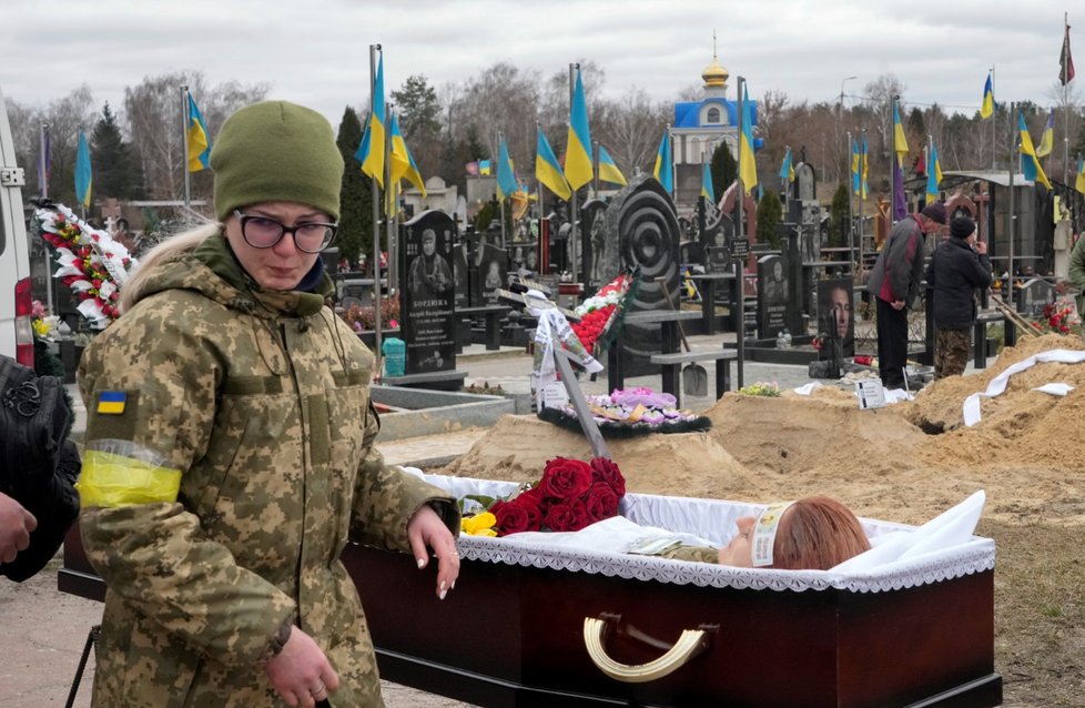 Smrt ukrajinské záchranářky