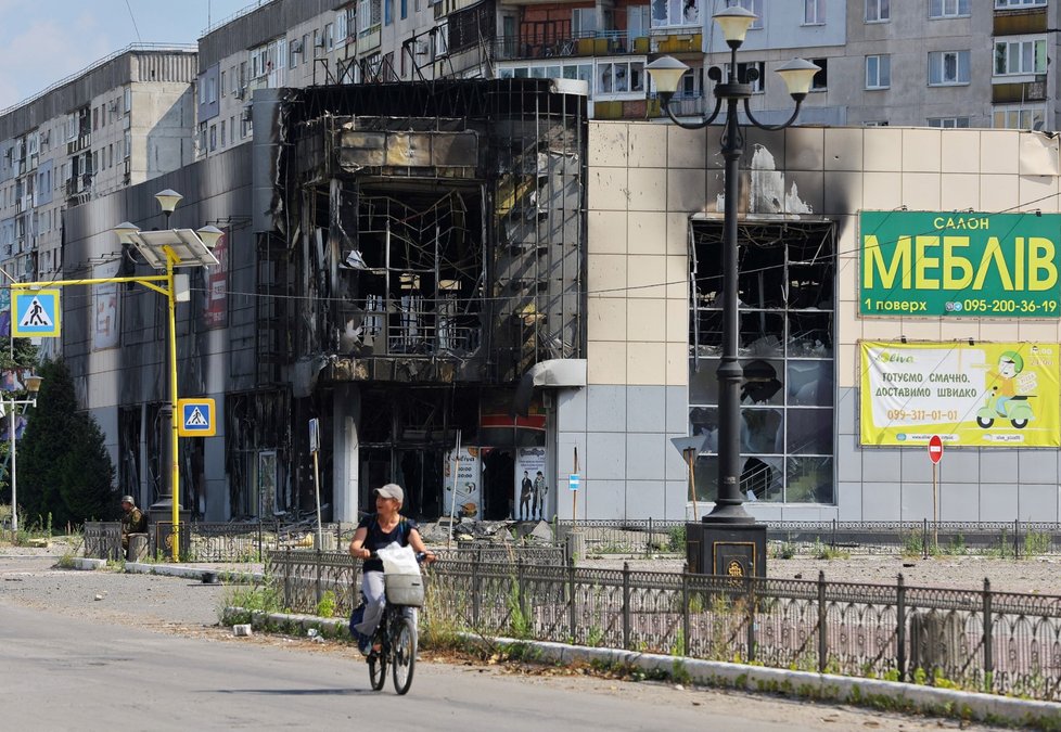 Lysyčansk. (4. 7. 2022)