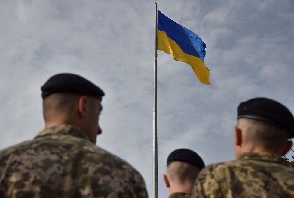 Ukrajina  - Den vlajky (23. 8. 2022)