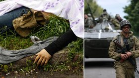 Po nočním útoky armády na Ukrajině zemřely zřejmě stovky separatistů. Rusko za tyto činy a své mrtvé občany v bojích obviňuje Ukrajiny z válečných zločinů. 
