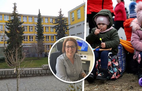 Ředitelka o žácích z Ukrajiny: Jedna holčička mě rozplakala. Co říkají na spolužáky české děti?
