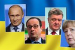 Merkel, Hollande, Porošenko, Putin se chtějí sejít v Minsku