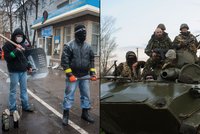 Tanky na východě Ukrajiny zahájily protiteroristickou operaci. Obama opět volal Putinovi