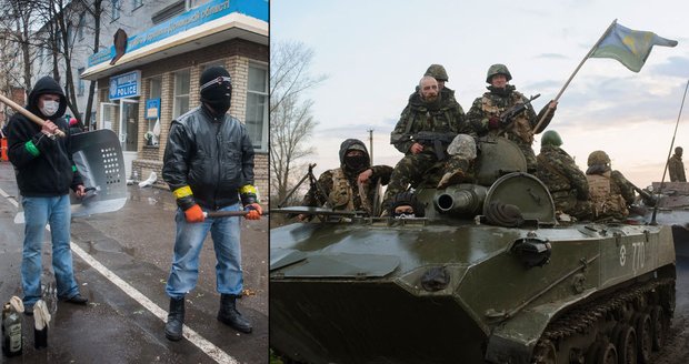Ukrajinské tanky vyrazily do oblasti, kde proruští separatisté obsadili správní budovy