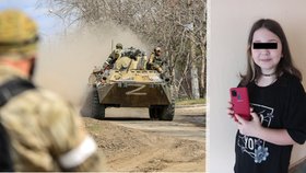 Ivance (10) při útěku před válkou sebrali telefon okupanti: Ukrajinci ho vojákovi zabavili a poslali zpět holčičce