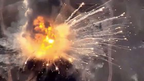 Útok Ukrajinců pomocí střel dlouhého doletu Neptun