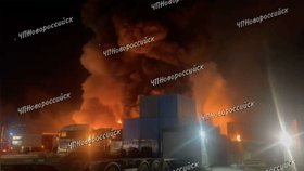 Útok Ukrajinců pomocí střel dlouhého doletu Neptun