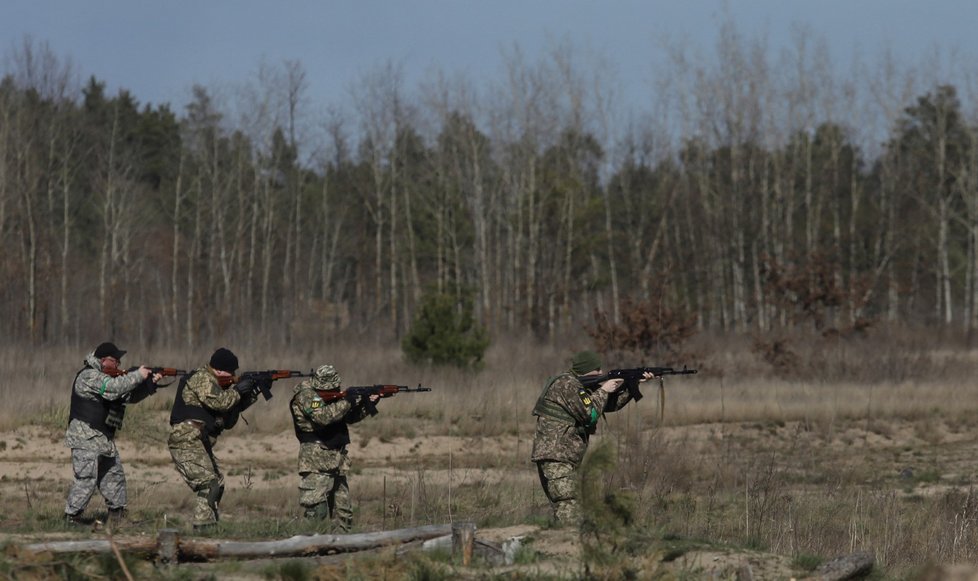 Ukrajinská armáda (15. 4. 2022)