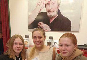 Pohádku si nenechaly ujít ani Aleksandra Košliak a její patnáctileté dcery Jevgenija a Valerija. Do Brna se dostaly z ukrajinského města Dnipr.