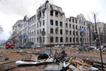 Válka na Ukrajině: Vybombardovaný Charkov (2.3.2022)