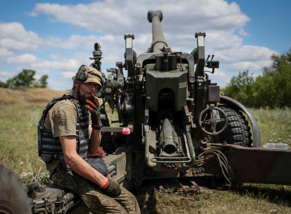 Ukrajinská armáda v Donbasu (18. 7. 2022)