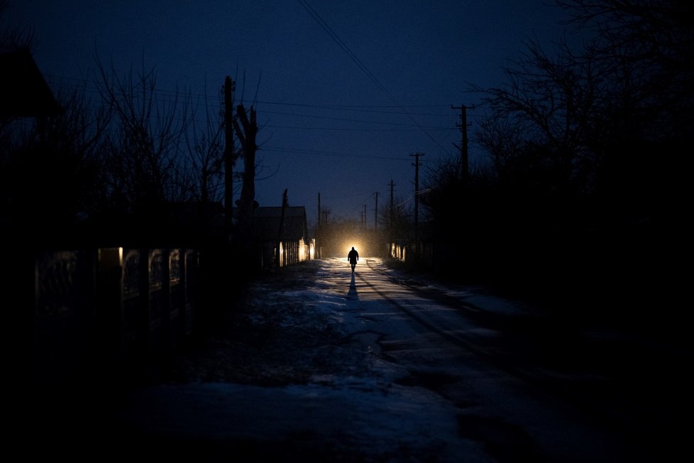 Problémy s elektřinou na Ukrajině (1.2.2022)