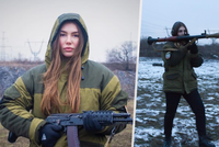 Ruská kráska (23) motivuje žoldáky k narukování do armády: Sama odpaluje rakety na území Ukrajiny!