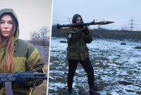Ruská kráska (23) motivuje žoldáky k narukování do armády: Sama odpaluje rakety na území Ukrajiny!